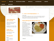 Tablet Screenshot of pizzeria-bellosguardo.de